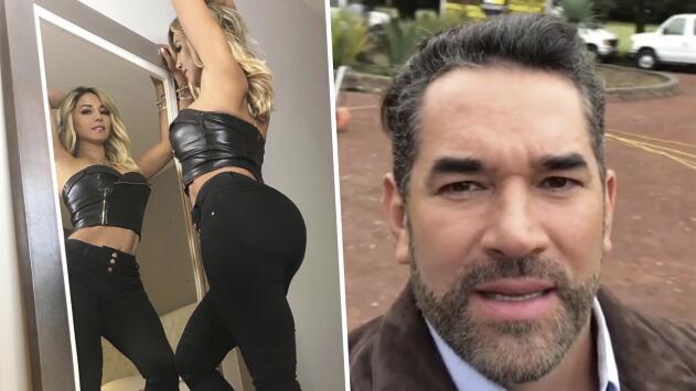 "Qué mejor prueba que el tacto (...) yo a Latin Lover se las agarré": Eduardo Santamarina sobre las nachas de Aleida Nuñez